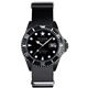 OXYGEN（オキシゲン） 腕時計 Diver 40（ダイバー 40） Moby Dick Black（モビー ディック ブラック） ブラック - 縮小画像1
