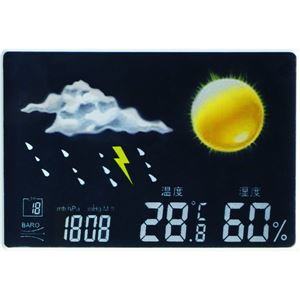 ADESSO(アデッソ) 日めくり天気電波時計 TCA-077