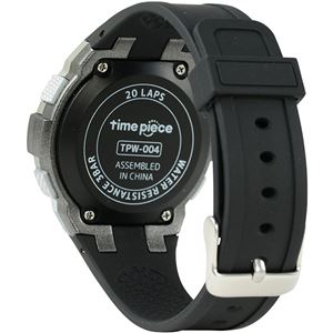 Time Piece(タイムピース) 腕時計 ランニングウォッチ 20LAP デジタル ブラック/グレー TPW-004BK 商品写真2