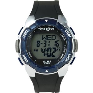 Time Piece(タイムピース) 腕時計 ランニングウォッチ 20LAP デジタル ブルー TPW-004BL 商品写真1