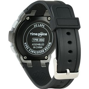 Time Piece(タイムピース) 腕時計 ランニングウォッチ 20LAP デジタル ブラック/ブラック TPW-004BB 商品写真2