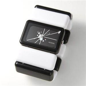NIXON(ニクソン) VEGA ウォッチ A726-005/ブラック×ホワイト - 拡大画像