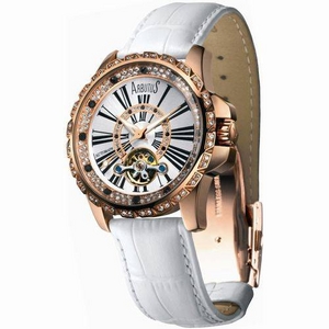 ARBUTUS(アルブータス) オートマチック レザーウォッチ AR207RWW ホワイト