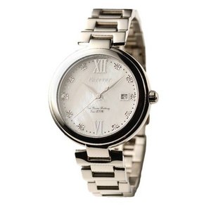 Forever(フォーエバー) 腕時計　デイト付き FG-1201-1　ホワイトシェル×シルバー 商品画像