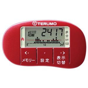 TERUMO（テルモ） 活動量計 MT-KT01ZZXRD レッド