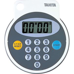 TANITA（タニタ） デジタルタイマー 防滴タイマー100分計 5342 ブラウン - 拡大画像