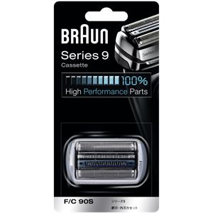 Braun（ブラウン） シェーバー シリーズ9 網刃・内刃一体型カセット シルバー F／C90S