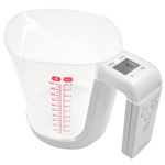dretec（ドリテック） デジタル計量カップ「ファリーヌ」1kg CS-100WT ホワイト