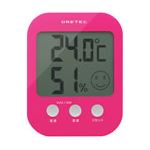 dretec(ドリテック) デジタル温湿度計「オプシス」 O-230PK ピンク