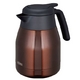 THERMOS　ステンレスポット1.0L　THS-1000-CBW　クリアブラウン　
