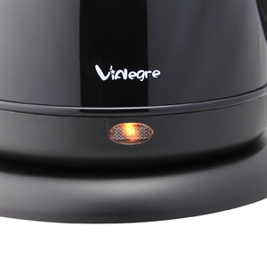 ViAlegre(ビアレグレ)  エレクトリックケトル 0.8L VD-K121BK ステンレス ブラック 商品写真2