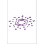 Bijoux Indiscrets ボディーシール Mimi ラインストーンニップルカバー (パープル)