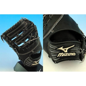 MIZUNO（ミズノ） Global Elite（グローバルエリート） 硬式ミット 一塁手用 左投げ  ブラック