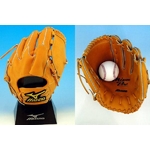 MIZUNO(ミズノ) ミズノプロ別注オーダー 硬式グローブ 投手用 岸モデル 右投げ オレンジ