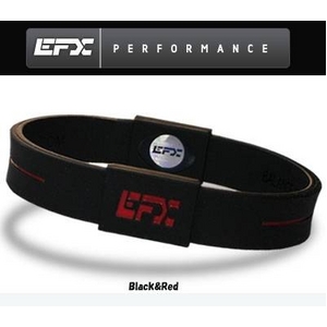 EFX リストバンド【正規品】スポーツ ブラック×レッド 4001567b-232 L