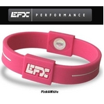 EFX リストバンド【正規品】スポーツ ピンク×ホワイト 4001567b-293 M