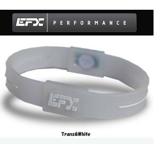 EFX リストバンド【正規品】スポーツ トランス×ホワイト 4001567b-233 M