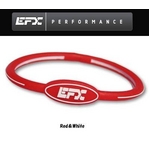EFX リストバンド【正規品】オバール レッド×ホワイト 4001568-214 M