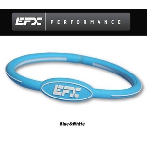 EFX リストバンド【正規品】オバール ブルー×ホワイ 4001568-240 L