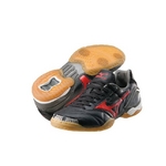 MIZUNO（ミズノ） フットサルシューズ WAVE GREVISTA（ウェーブグレヴィスタ） ブラック×レッド 26.5cm