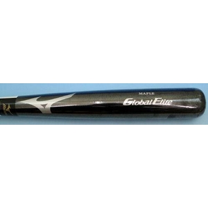 【2010年モデル】 MIZUNO（ミズノ） GlobalElite（グローバルエリート） 硬式用木製バット ブラック×Gグレー 84cm×平均900g