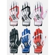 2010年モデル MIZUNO（ミズノ） バッティング手袋 『フランチャイズ』 片手用 M（24〜25ｃｍ） 36262(レッド&times;ホワイト/左手)