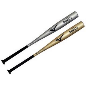 MIZUNO(ミズノ) Victory Stage(ビクトリーステージ) 硬式用バット 『V-KONG03』 (Vコング03) 2TH-23230 83cm/900g以上 ゴールド