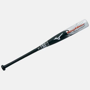 MIZUNO(ミズノ) Buw League(ビューリーグ) 少年軟式用バット 『King Hitter(キングヒッター) 』 ブラック 【2TP-83940】 74cm・平均420g