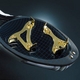 ★☆2010年カタログ掲載商品★☆ MIZUNO(ミズノ) 樹脂底スパイク『ライトグリッター』 ホワイト×ブラック 28.0cm - 縮小画像2