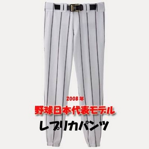 ★☆2010年カタログ掲載品☆★ MIZUNO（ミズノ） MIZUNOPRO（ミズノプロ） パンツ・ロングタイプ S ホワイト×ネイビー