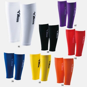 ★☆2010年モデル商品☆★ MIZUNO（ミズノ） バイオギアサポーター『ふくらはぎ用』 男女兼用 L レッド(62) 【2セット】