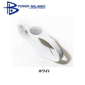 POWER BLANCE（パワーバランス） シリコンブレスレット [国内正規品] ホワイト M