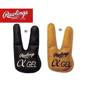 Rawlings（ローリングス） フィンガーガード（αGEL入り） ブラック(90) 【3セット】