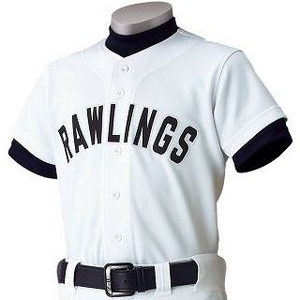 Rawlings（ローリングス） ジュニア用シャツ 野球 ユニフォームシャツ ry-80j アイボリー(02) 140