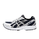 asics（アシックス） ジョギングシューズ ロードジョグ 3 ネイビーブルー×シルバー 5093(