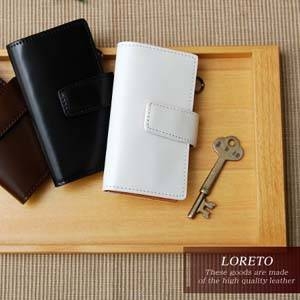 LORETO(ロレート) コードバンシリーズ キーケース ブラック