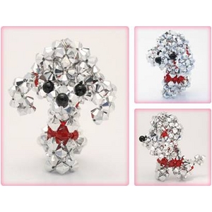 Crystal DOG&Bear�i�N���X�^���h�b�O&�x�A�j �v�[�h���E�N���X�^���iLarge�j
