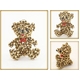Crystal DOG&Bear(クリスタルドッグ&ベア) ベア・ゴールド(Small)