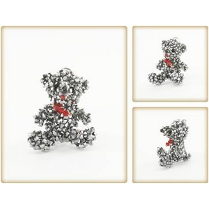 Crystal DOG&Bear�i�N���X�^���h�b�O&�x�A�j �x�A�E�u���b�N�N���X�^���iSmall�j
