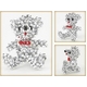 Crystal DOG&Bear(クリスタルドッグ&ベア) ベア・クリスタル(Medium)
