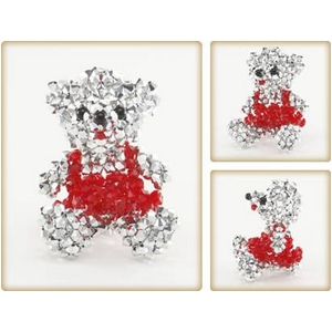 Crystal DOG&Bear�i�N���X�^���h�b�O&�x�A�j �x�A�E�N���X�^���X�J�[�g�iMedium�j