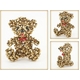 Crystal DOG&Bear(クリスタルドッグ&ベア) ベア・ゴールドクリスタル(Medium)