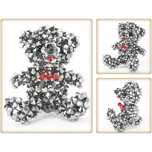 Crystal DOG&Bear�i�N���X�^���h�b�O&�x�A�j �x�A�E�u���b�N�N���X�^���iLarge�j