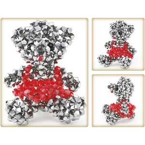 Crystal DOG&Bear�i�N���X�^���h�b�O&�x�A�j �x�A�E�u���b�N�X�J�[�g�iLarge�j