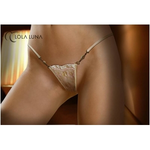 Lola Luna(ローラルナ)【Lucylou cream L】 Gストリングショーツ Lサイズ