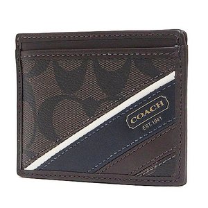 【COACH　OUTLET】コーチ　ヘリテージ ストライプ スリム カードケース F74223 MABR
