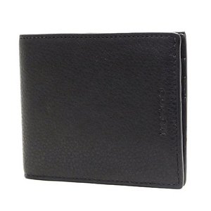 【COACH　OUTLET】　コーチ　クロスビー テクスチャード レザー スリム ビルフォールド /メンズ二つ折り財布　F74326 BLK