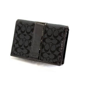 【COACH】コーチ　シグネチャー カードケースF60355SLCBK