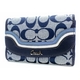 COACH（コーチ） シグネチャー スペクテーター 三つ折り財布 F45761SV/NV 