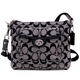 COACH（コーチ）　OUTLET　ポケット　スウィング　斜めがけショルダーバッグ　F45026SBWBK